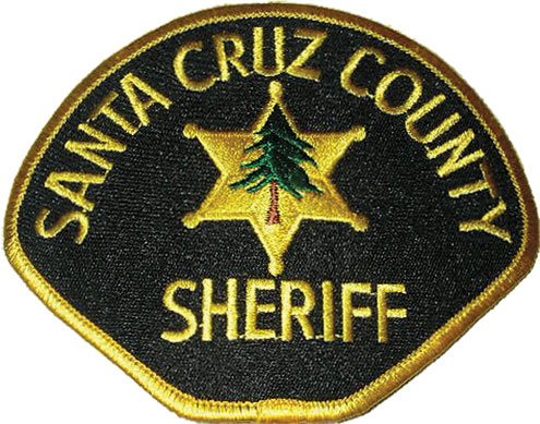 Santa Cruz County Sheriff Patch TPG Online Daily