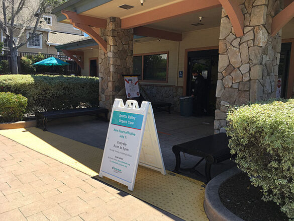 Sutter To Close Scotts Valley Urgent Care — Times