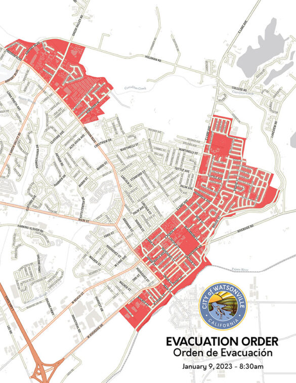 Evacuation Orders Issued in Watsonville ━ Times Publishing Group, Inc.