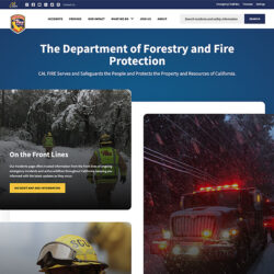 CAL Fire Rolls Out Modern Website