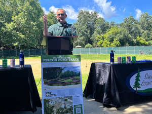 Groundbreaking Held For New Pump Track